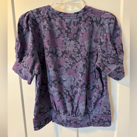 Sundry floral puff sleeve shortsleeve shirt - Picture 3 of 6